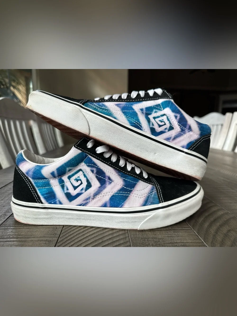 Old Skool Vans - Karl Jacobs x Journeys Dream SMP-Inspired Women’s 9.5/Men’s 8